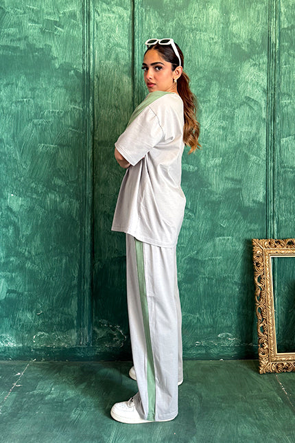 Thunder Grey Oversized Co-ord Set (Women)