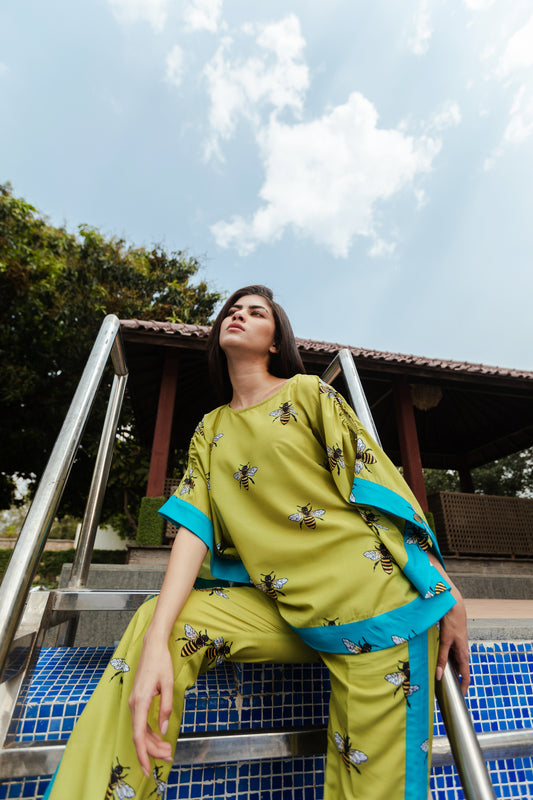 GREEN BEE CO-ORD SET