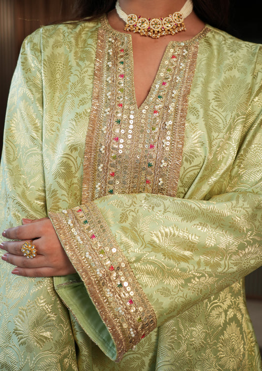 Rani Co-Ord Set - Green