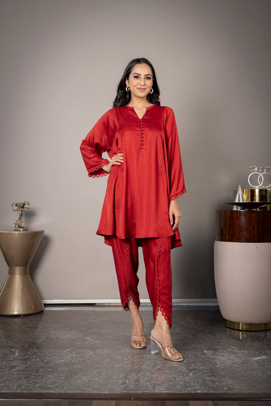 GULZAR TUNIC CO-ORD SET