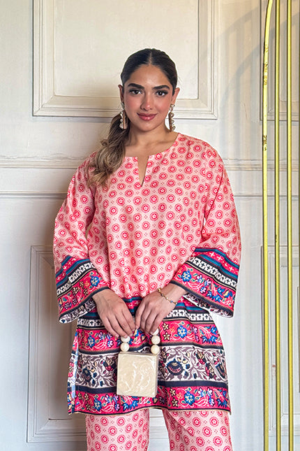 Pink Taj Co-ord Set