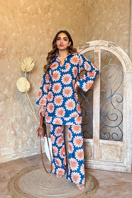 Jasmine Blue Co-ord Set