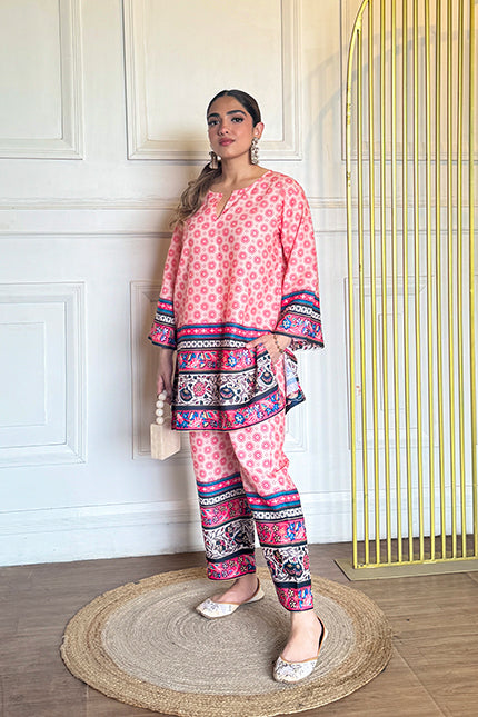 Pink Taj Co-ord Set