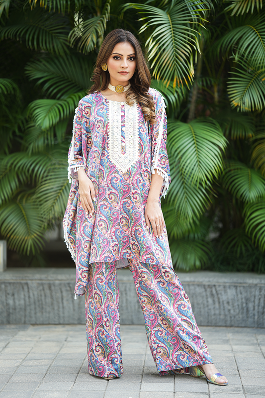 GULAAB KAFTAN SET