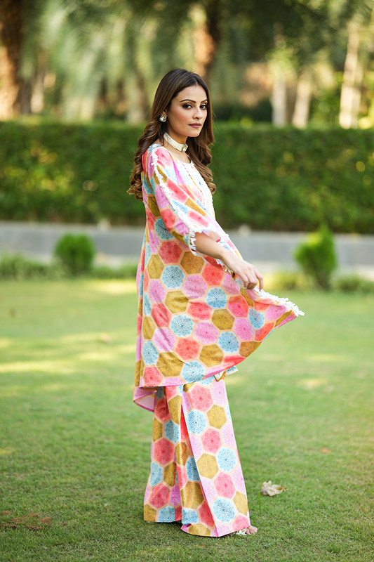RANGOLI KAFTAN SET