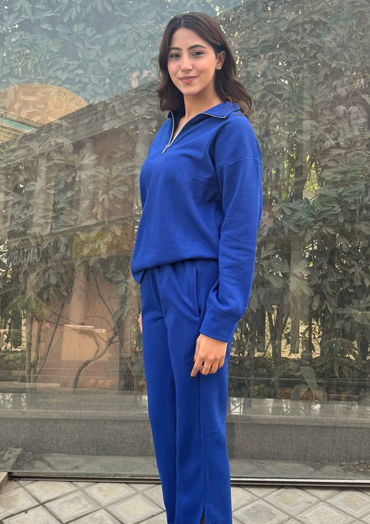 Royal Blue CO-ORD SET (WOMEN)