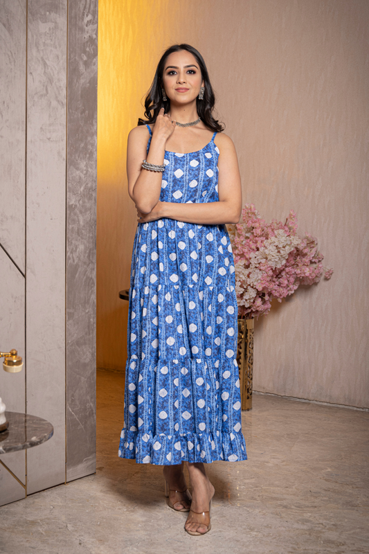 PHILORI DRESS SET (BLUE)