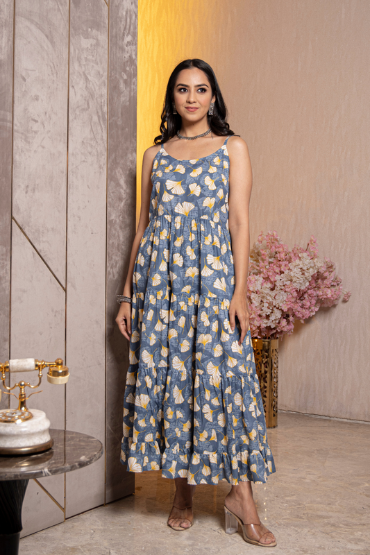 PHILORI DRESS SET (GREY)