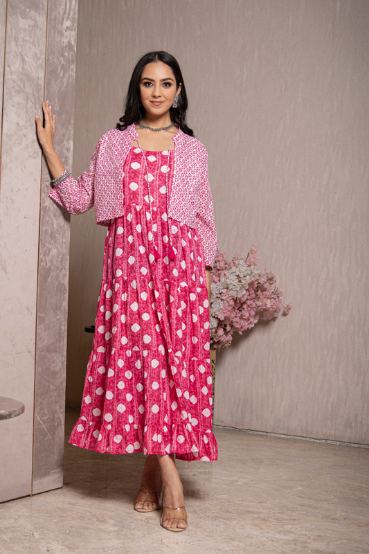 PHILORI DRESS SET (PINK)