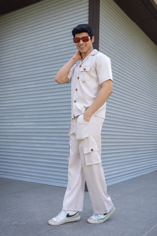 RAGER CO-ORD SET (OFF WHITE)