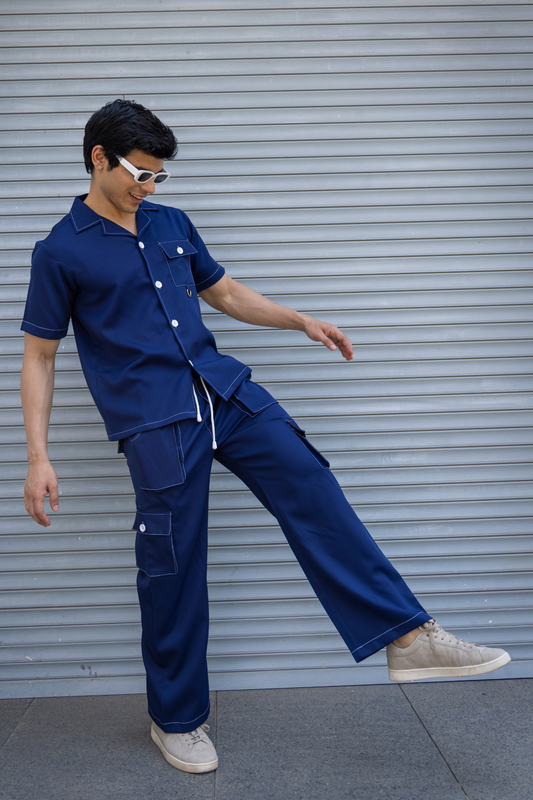 RAGER CO-ORD SET (BLUE)
