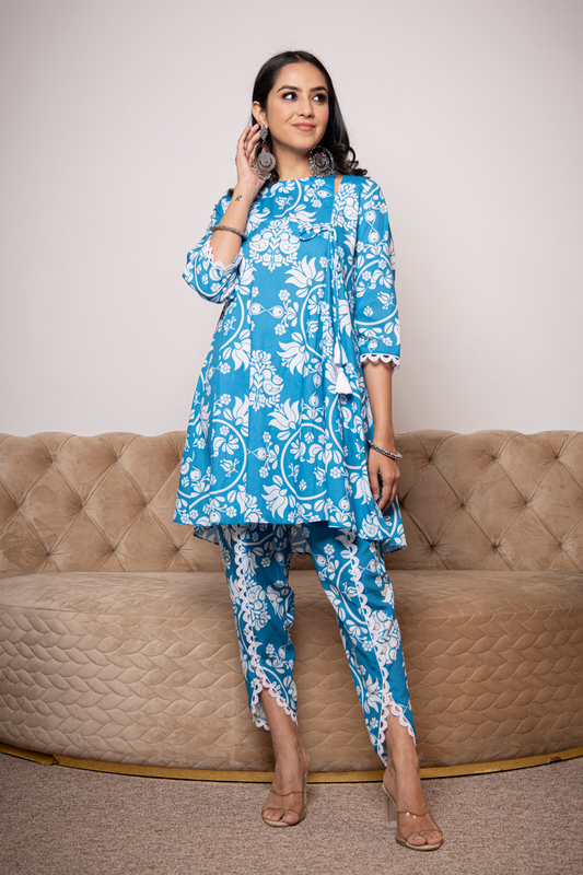 BULBUL ANGRAKHA SET (BLUE)