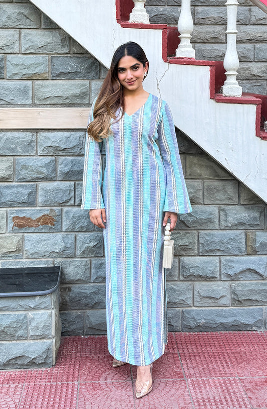 BOHO BLUE DRESS