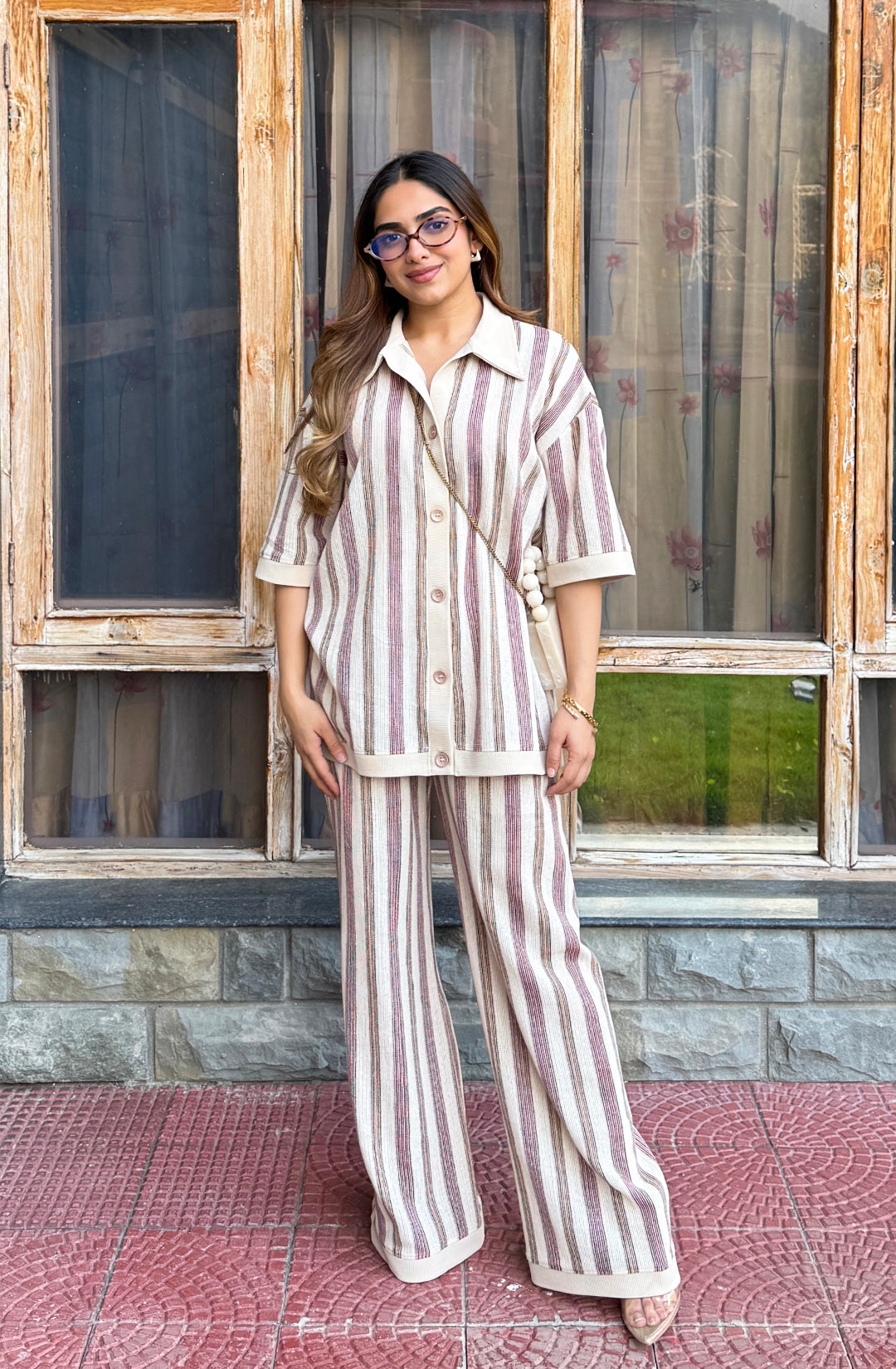 BOHO RED CORD - SET BOHO RED CORD - SET