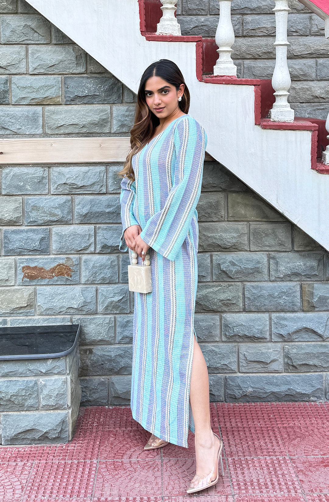 BOHO BLUE DRESS