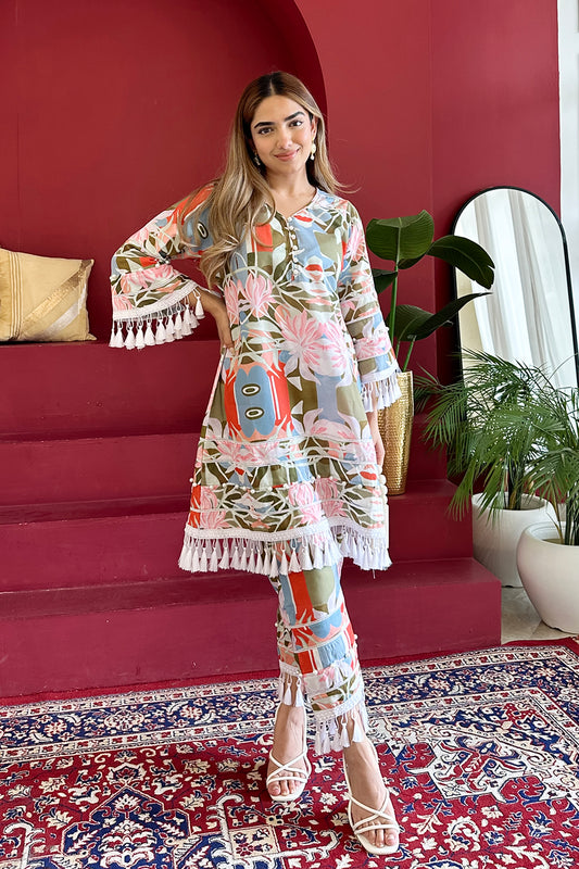 DESI DAISY TUNIC SET