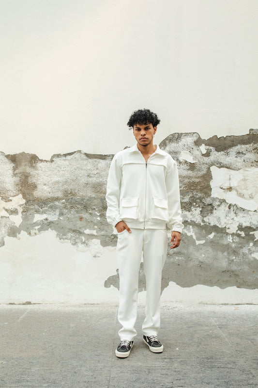 WHITE BREEZE LOUNGE SET