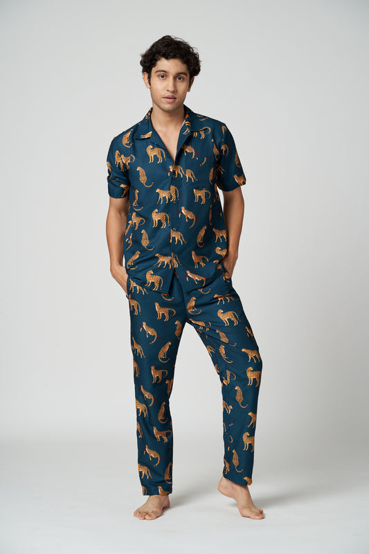 CHEETAH LOUNGEWEAR SET