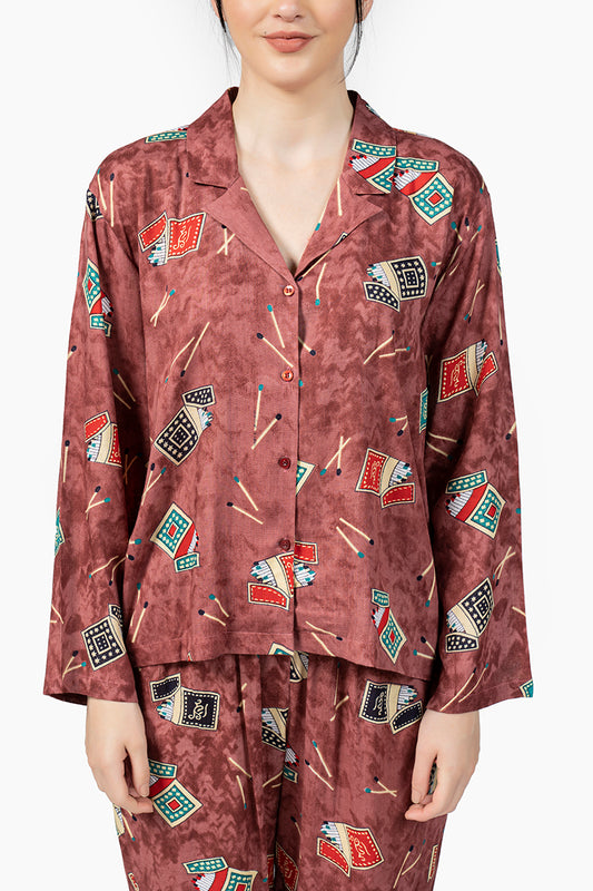 Knitnap Matchstick PJSet