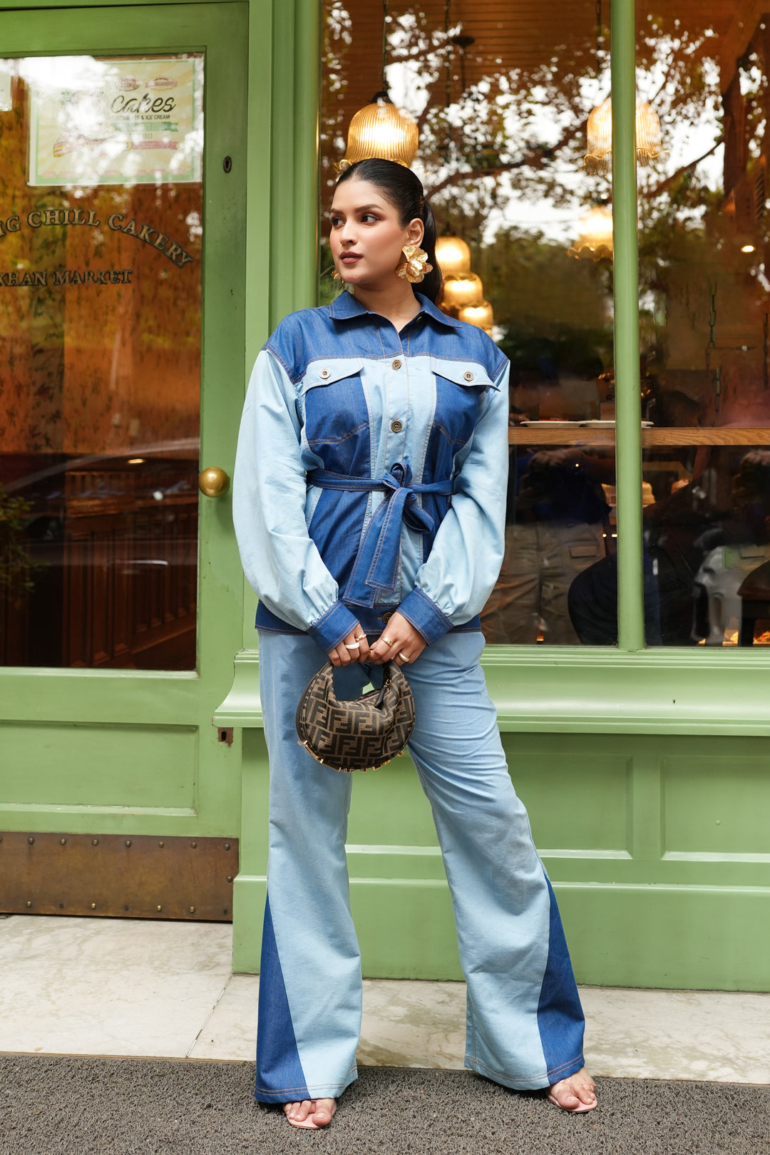 PARIS DENIM CO-ORD SET