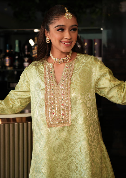 Rani Co-Ord Set - Green