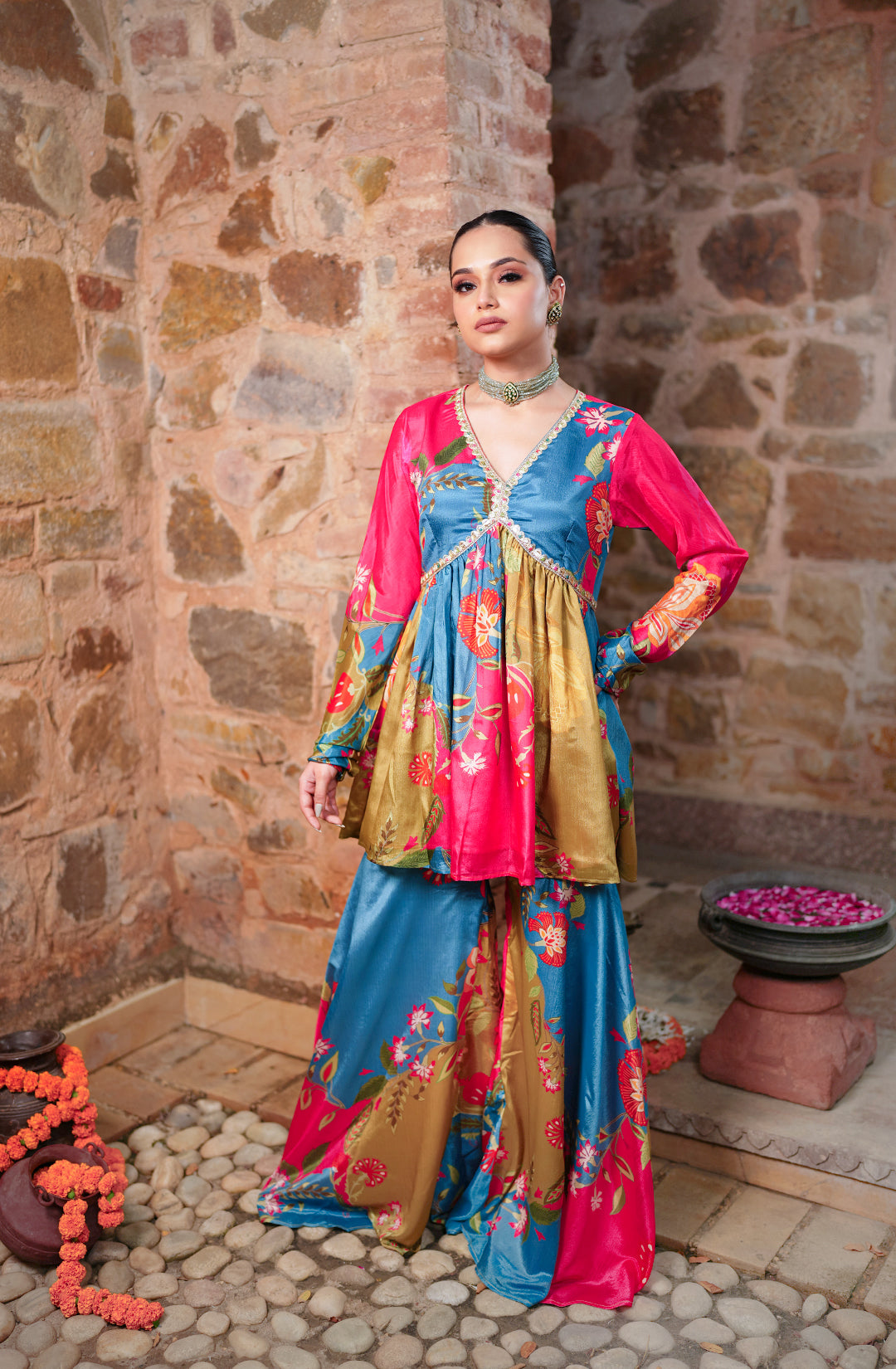 Morni Sharara Set