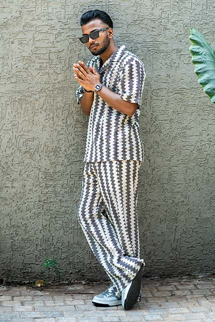 BOHO BLACK CORD-SET (MENS)