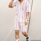 BOHO RED SHORTS SET (MENS)