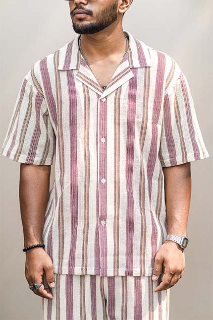 BOHO RED SHORTS SET (MENS)