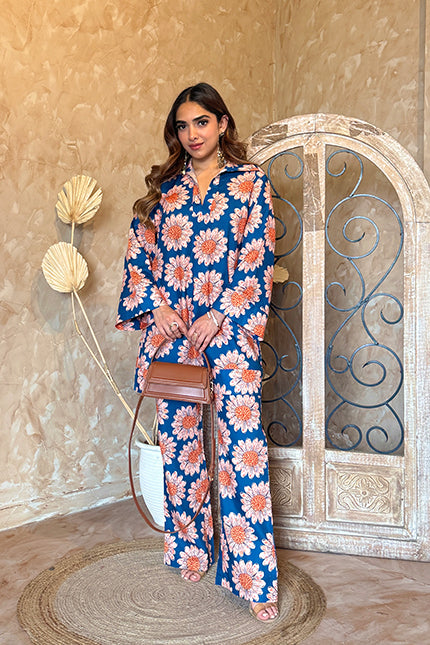 Jasmine Blue Co-ord Set