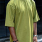 Thunder Olive Green 3 Piece Oversized Short Set