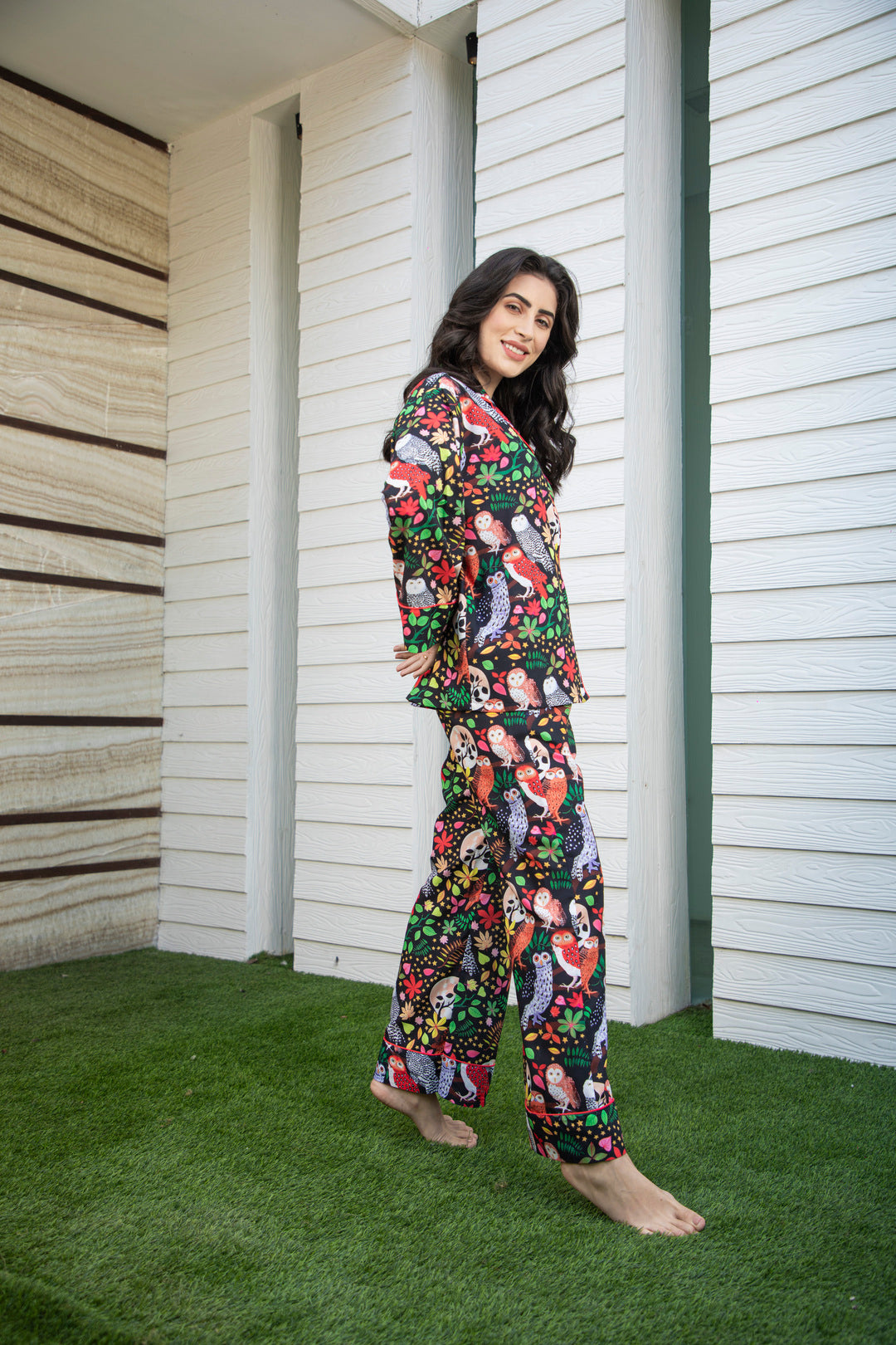NIGHT OWL PJ SET