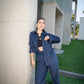 BOSSY CO-ORD SET - BLUE (WOMEN)