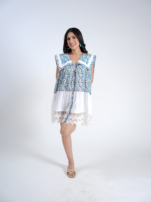 BLOOM SAILOR DRESS