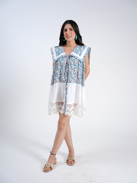 BLOOM SAILOR DRESS