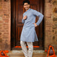 Khwaab Kurta - Men's (Blue)