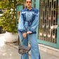 PARIS DENIM CO-ORD SET