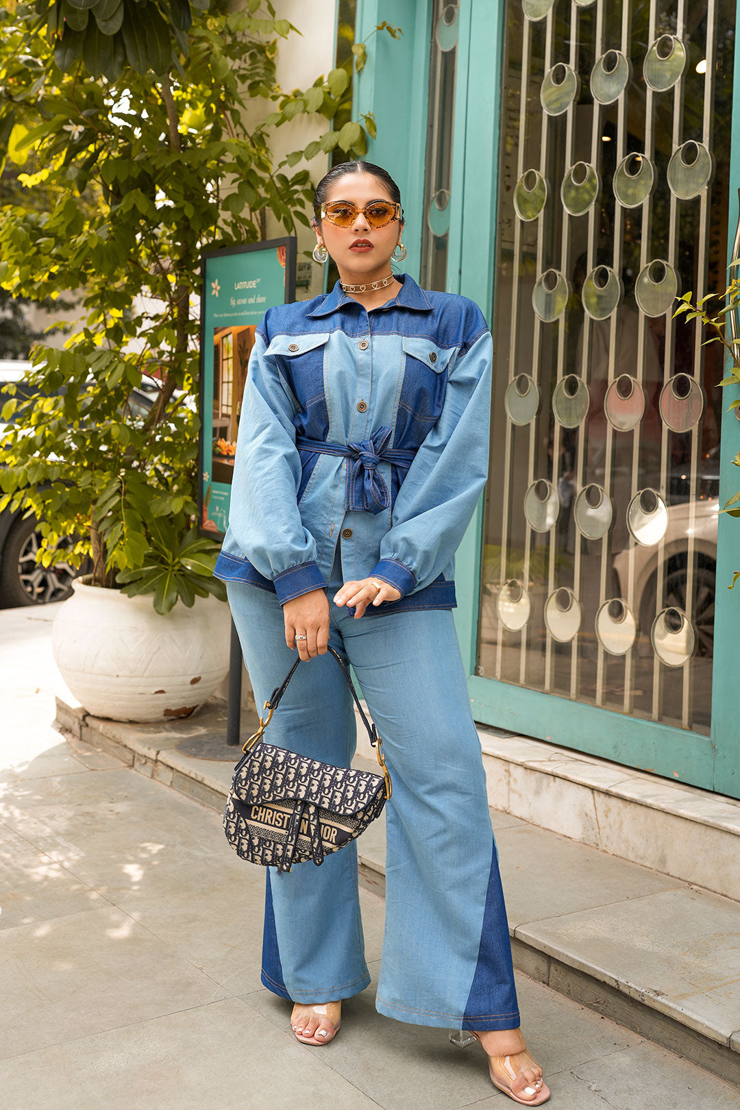 PARIS DENIM CO-ORD SET