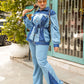 PARIS DENIM CO-ORD SET