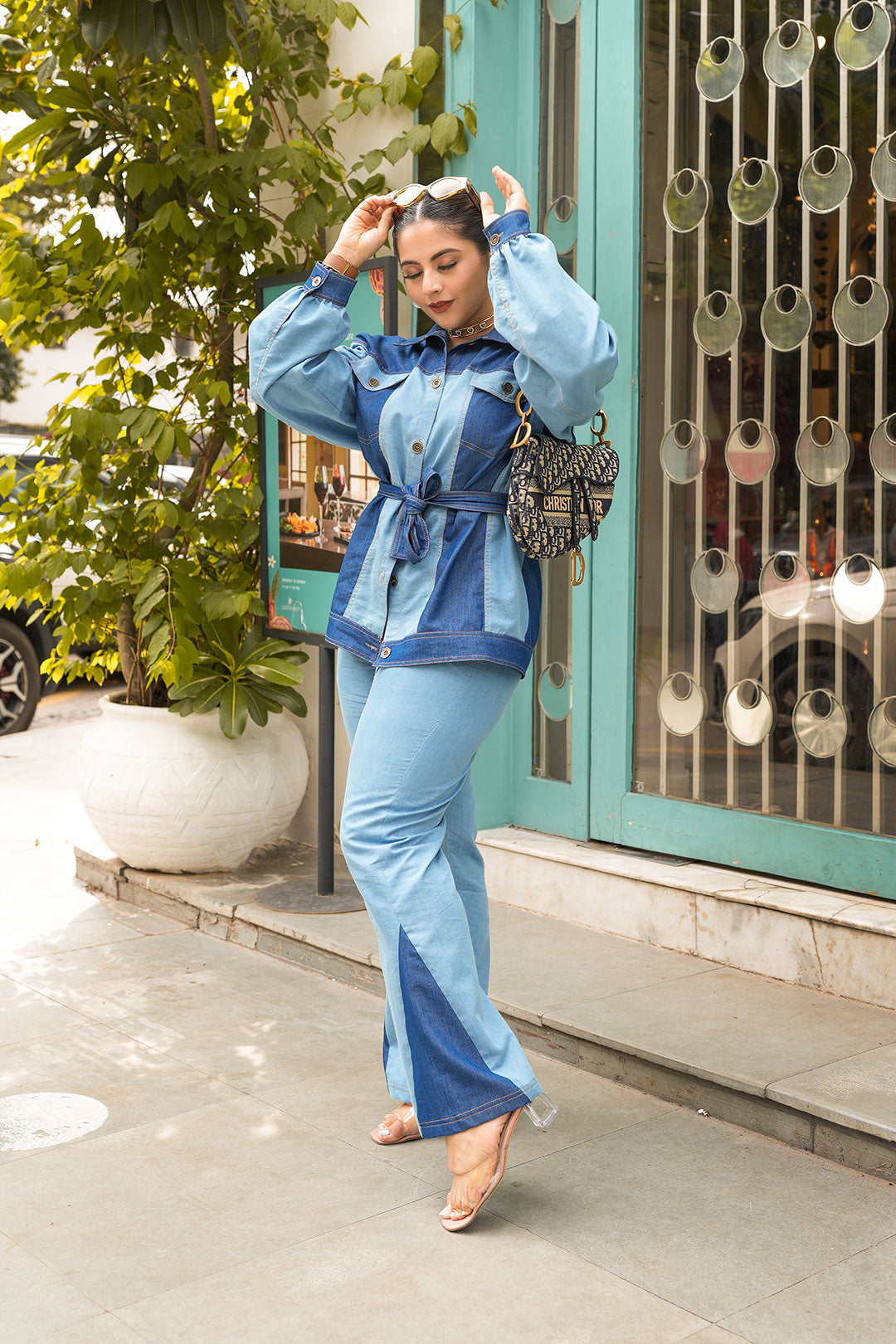 PARIS DENIM CO-ORD SET