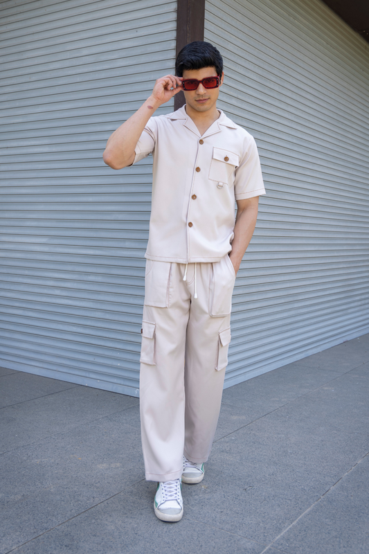 RAGER CO-ORD SET (OFF WHITE)