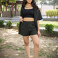 STAYCATION SHORTS SET (GREEN) - WOMEN'S