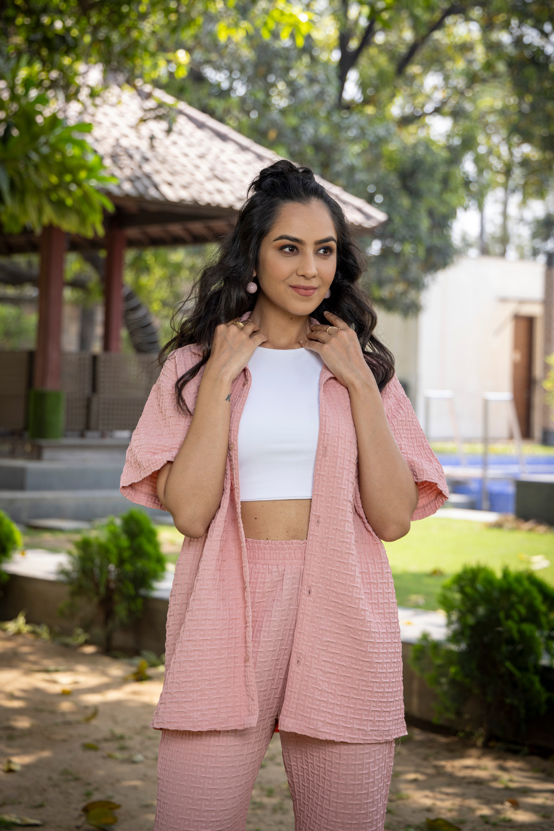 STAYCATION C0-ORD SET (PINK)