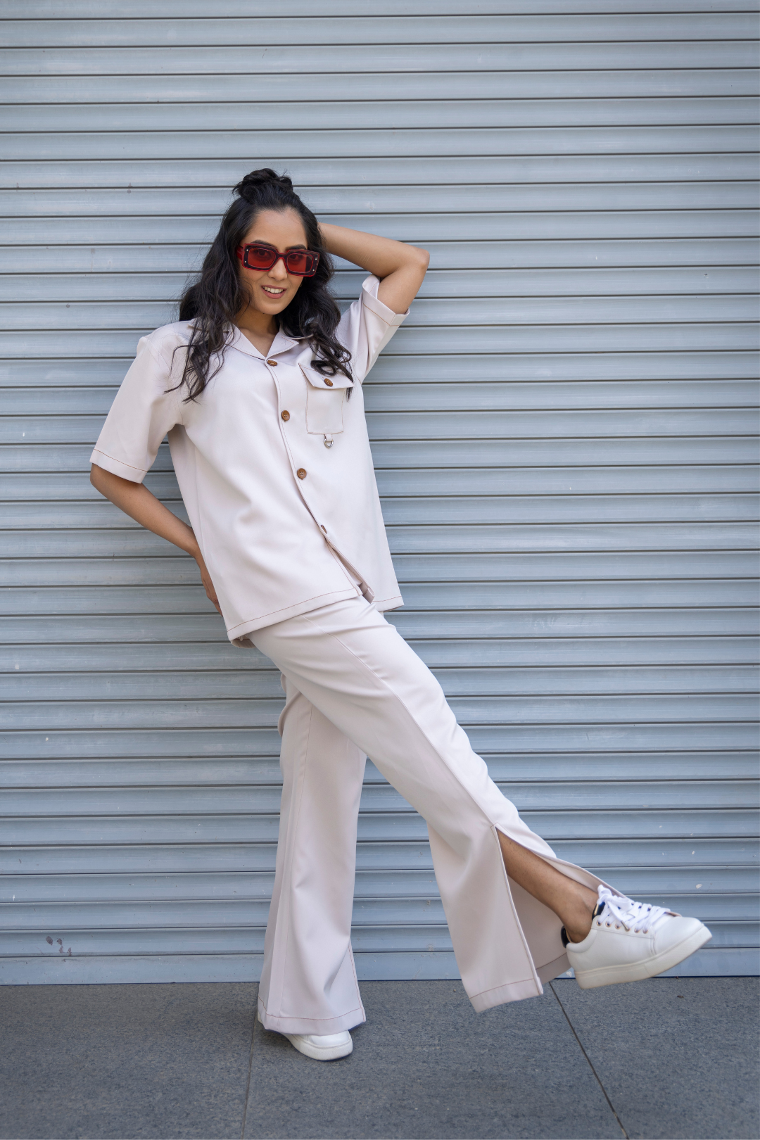 RAGER CO-ORD SET (OFF WHITE) - WOMEN'S