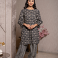 PATHANI KURTA SET (BLACK)
