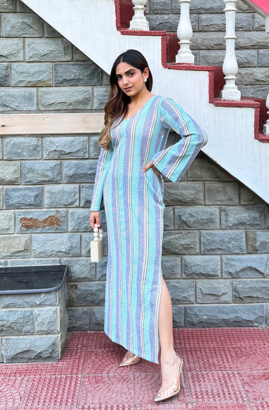 BOHO BLUE DRESS