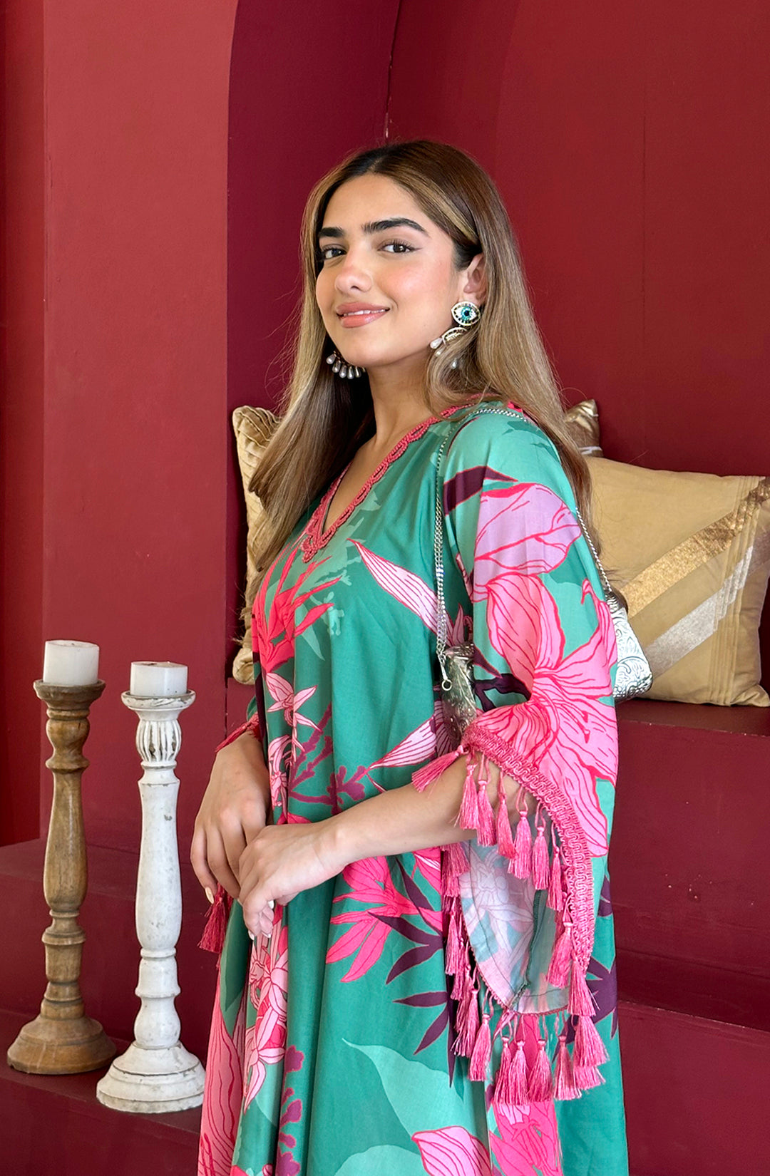 GREENER TUNIC CO-ORD SET