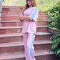 Thunder Pink Oversized co-ord Set