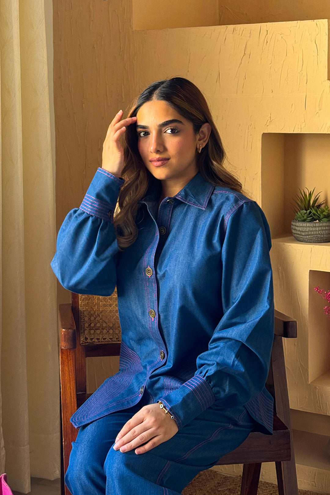 LONDON DENIM CO-ORD SET
