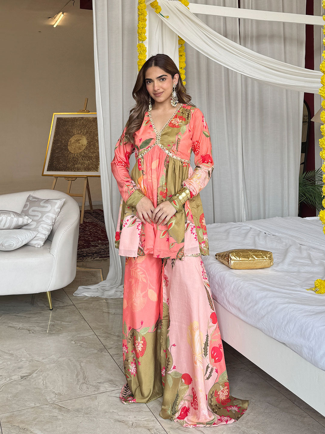 Gulbagh Sharara Set